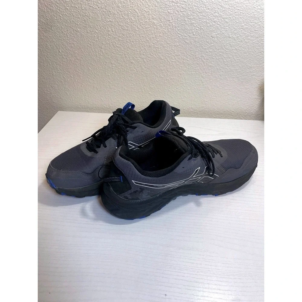 ASICS GEL-VENTURE 10 Men's Trail Running Shoes Grey Blue Size 9‎ UK 8